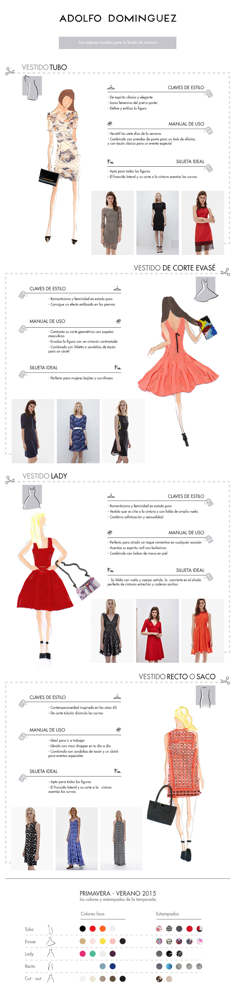 Infographics Adolfo Domínguez
