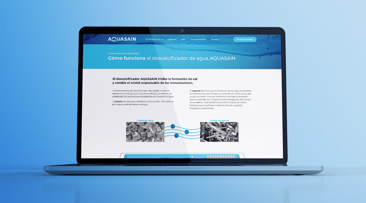 Aquasain Laptop Screen